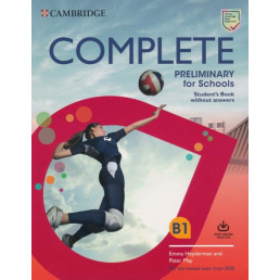 Підручник Complete Preliminary for Schools Student's Book