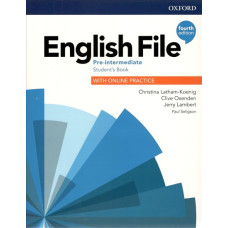 Підручник English File 4th Edition Pre-Intermediate Student's Book