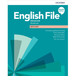 Зошит English File 4th Edition Advanced Workbook with key