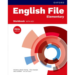 Зошит English File 5th Edition Elementary Workbook with key