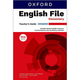 Книга вчителя English File 5th Edition Elementary Teacher's Guide with Digital Pack Книга вчителя English File 5th Edition Elementary Teacher's Guide with Digital Pack