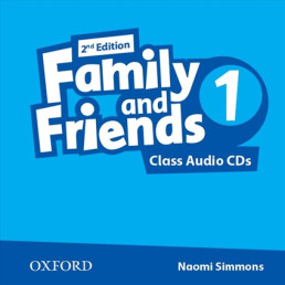 Аудіо диск Family and Friends 2nd Edition 1 Class Audio CDs
