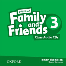 Аудіо диск Family and Friends 2nd Edition 3 Class Audio CDs