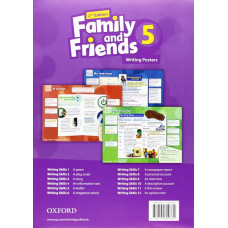 Плакати Family and Friends 2nd Edition 5 Writing Posters