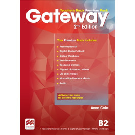 Книга вчителя Gateway 2nd Edition В2 Teacher's Book