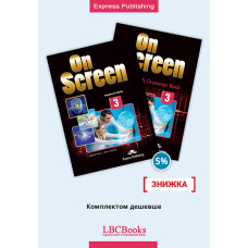 Комплект: Підручник і зошит On Screen 3 Pack with Digibook App
