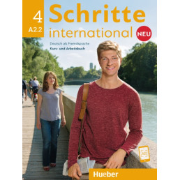 Підручник і зошит Schritte international Neu 4 Kurs- und Arbeitsbuch