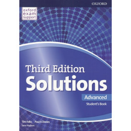 Підручник Solutions 3rd Edition Advanced Student's Book