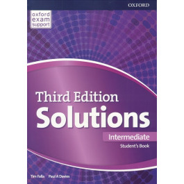Підручник Solutions 3rd Edition Intermediate Student's Book