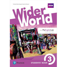 Підручник Wider World 3 Student's Book with MyEnglishLab