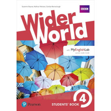Підручник Wider World 4 Student's Book with MyEnglishLab